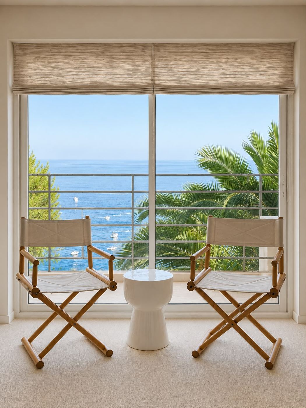 Coin fenêtre vue mer